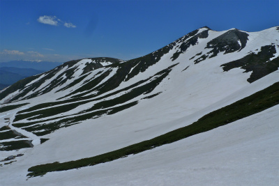 絶景の中を春山スキー♪