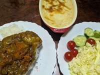 夕食