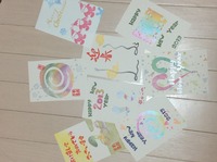 消しゴムはんこのお教室〜♡