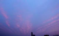 昨日の空模様。。。
