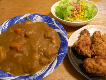 今日の夕食 (12/3 MON)