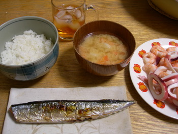 今日の夕食 (11/24 THU)