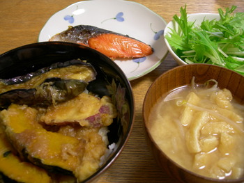 今日の夕食 (8/27 MON)