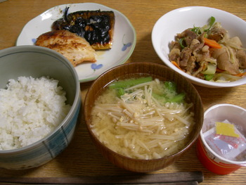 今日の夕食 (9/4 TUE)