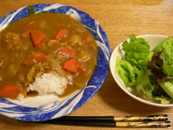 今日の夕食 (1/10 THU)