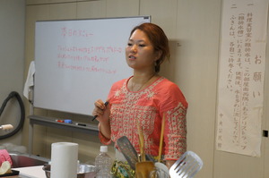 栗原友さん　料理教室♪