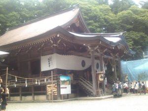 戸隠神社　中社へ！