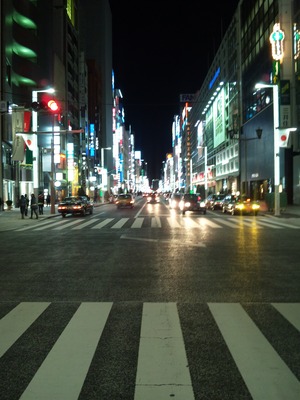 年越し東京見聞録（6）　銀座