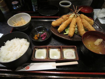 新大阪駅の串カツ屋さん