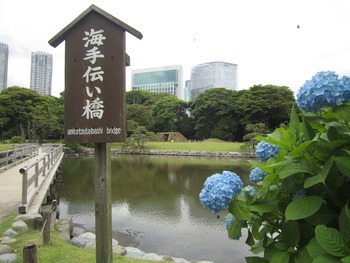 音旅⑥　東京都立浜離宮恩賜庭園