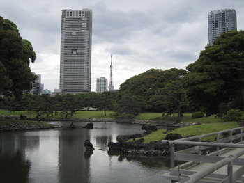 音旅⑥　東京都立浜離宮恩賜庭園