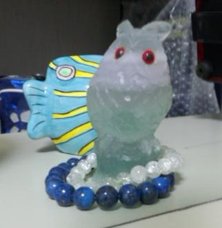 水晶の梟