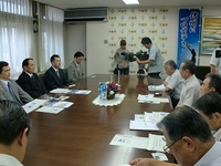 ｂｊリーグによる現地視察が実施されました