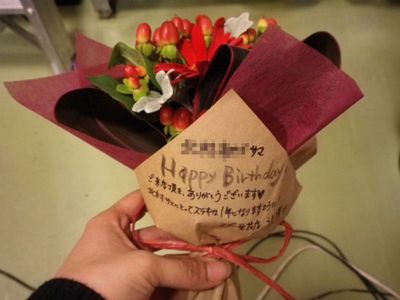 篠ノ井店「Birthdayブーケ」