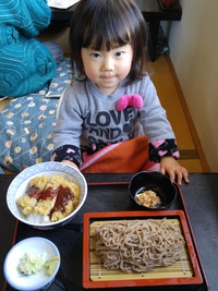 元屋そば店　500円ランチ