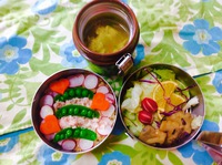 カニ缶ピラフお弁当～怪我の功名～