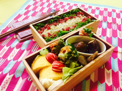 しらす梅しそ弁当