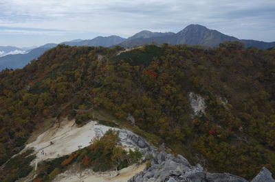 地蔵ヶ岳～