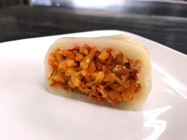 ごま人参とねぎ玉味噌
