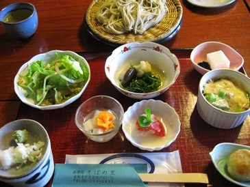 山でのんびり