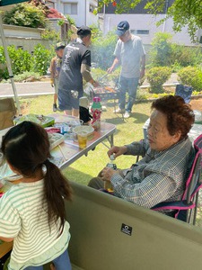 久々のBBQ