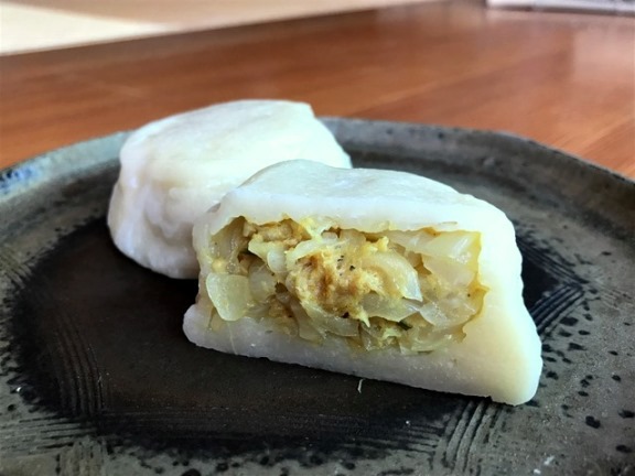 新玉deおやき