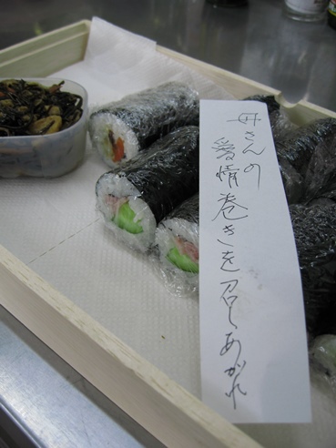 久々の母弁