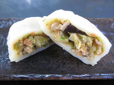 白菜の中華風おやき
