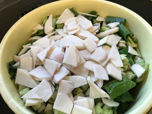 野沢菜漬け
