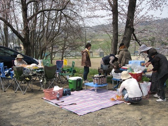 お花見＆BBQ