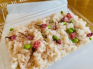 桜おこわ