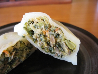 野沢菜のおやき