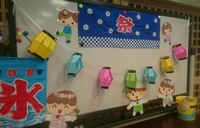 未就園児さんクラスで夏まつりごっこ♪