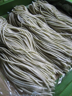蕎麦打ち上達？