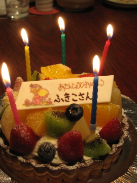 母の誕生日