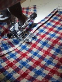 体操着袋　基本形　作り方その3