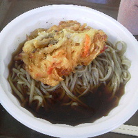 天ぷら蕎麦７００円／Ａ・コープファーマーズ南長野店／秋の大収穫祭内新そば祭り