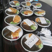 カツカレー６００円が大人気／大衆割烹えど家／長野市木工団地