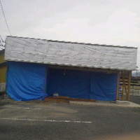 旧Hotto Motto 長野東和田店跡地改修工事／１６年９月１１日午後２時頃