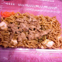 ジン麺＋アイスコーヒー／第５１回志賀高原大蛇祭り会場内