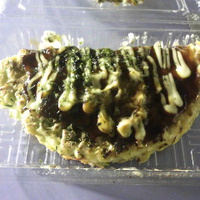 がじゃの家／お好み焼き５００円／グランセローズ公式戦会場