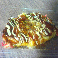 ２日連続でがじゃの家さんのお好み焼きを食べる／グランセローズ会場