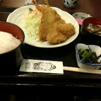 ミックスフライ定食９８０円／鈴之助／イトーヨーカ堂５階