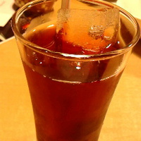カシスジャスミンティー４４０円／美酒嘉肴椿／長野市稲里中央