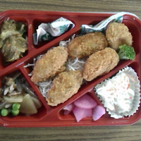 カキフライ弁当４１０円／仕出し弁当ち志ま