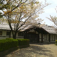中野市弓道場の桜／１８年４月２２日午前１０時半頃
