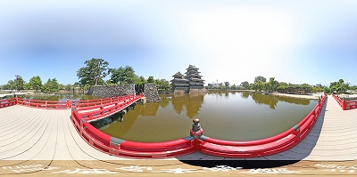 絶景!　松本城