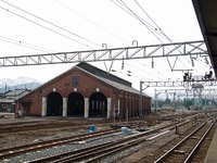 糸魚川駅にて