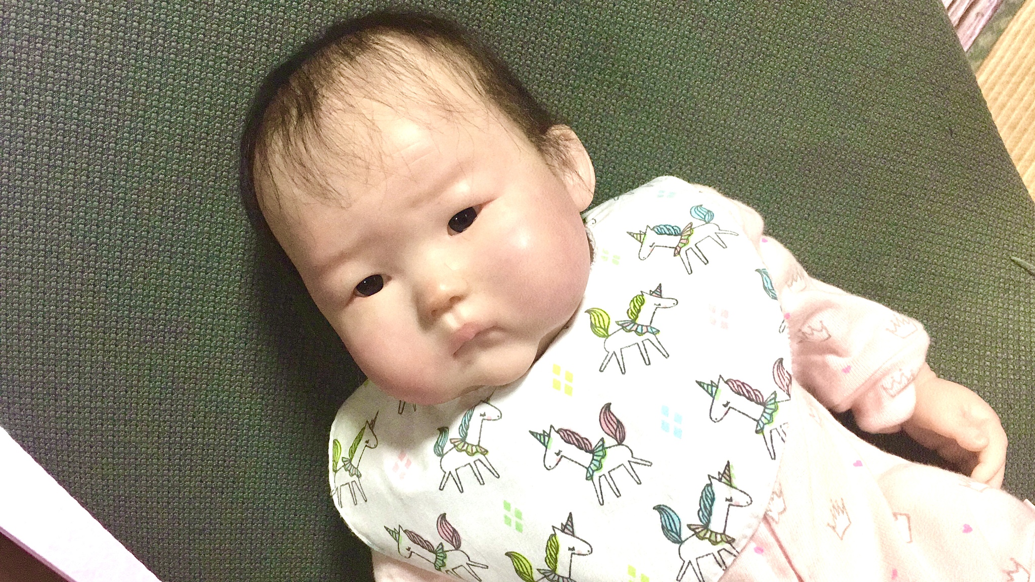 リアルな赤ちゃん人形 リボーンドール:リボーンドールあみちゃん、お誕生♡