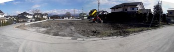 新宅地造成現場〜安曇野市三郷明盛〜